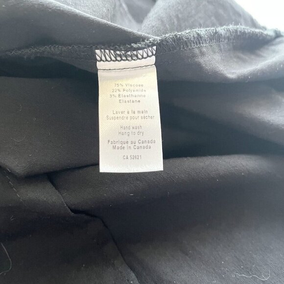 MELOW BY MELISSA BOLDUC ISABEAU HIGH NECK TIE WAIST JACKET IN BLACK - S - Picture 13 of 13